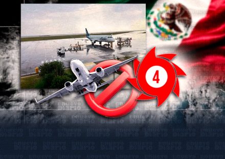 Cerrados los aeropuertos mexicanos de Puerto Vallarta y Manzanillo ante el huracán Simón