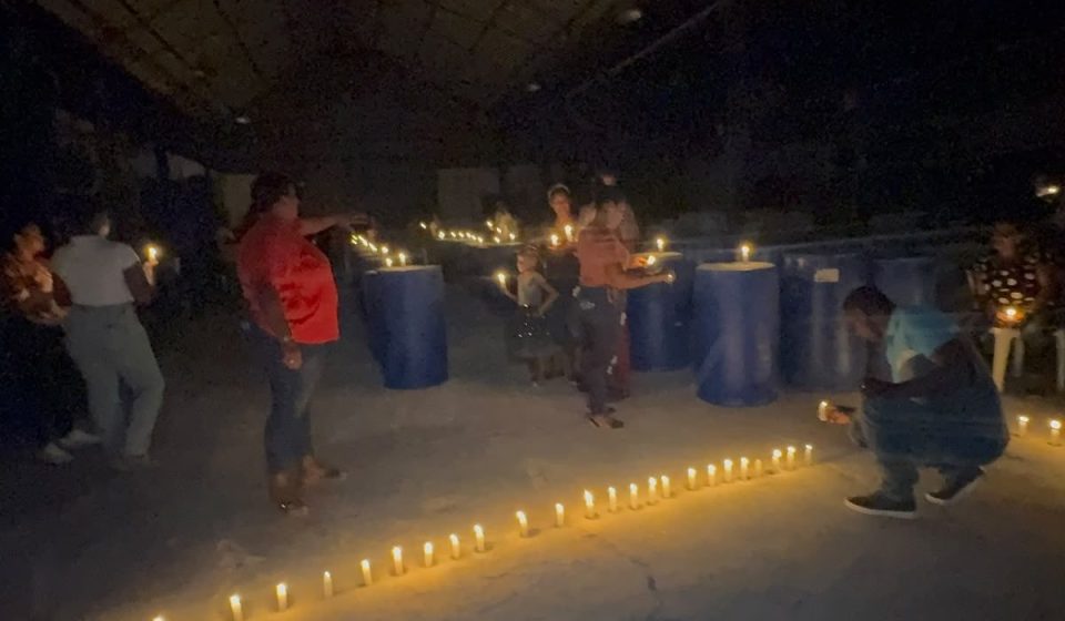 Comunidad realiza vigilia ante cierre de zona franca en Oviedo, Pedernales