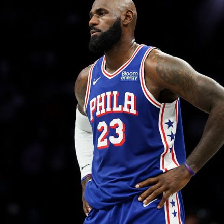 LeBron James stars in NBA preseason debut but Nets defeat 76ers