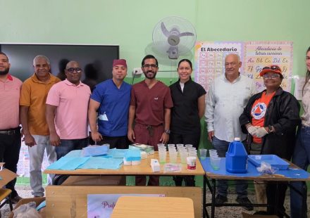 Doctor Luis Antonio Cruz encabeza operativo médico en Los Peralejos