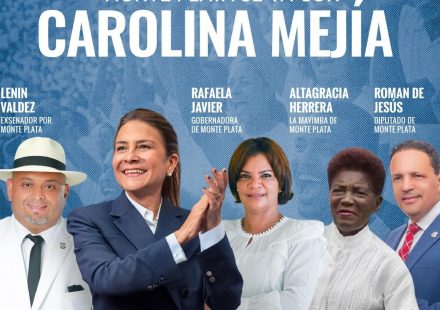 Liderazgo de Monte Plata suma respaldo a Carolina Mejía