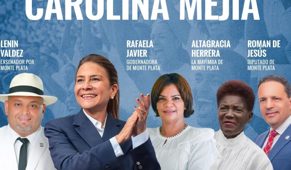 Liderazgo de Monte Plata suma respaldo a Carolina Mejía