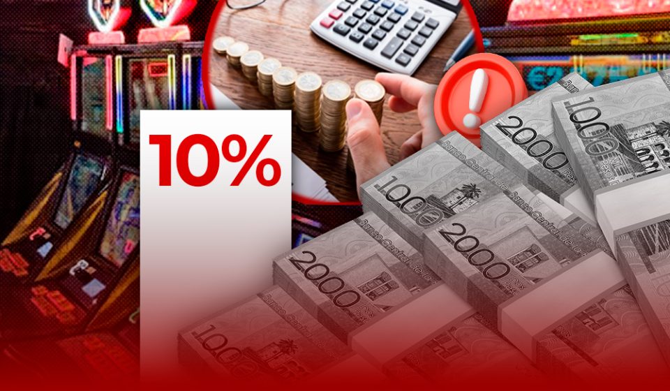 Nueva Ley de Juegos de Azar establece impuesto de 10 % mensual para las apuestas por internet