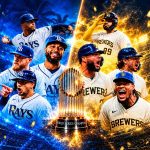 Brewers y Rays buscan conquistar su primera Serie Mundial, con varios dominicanos como protagonistas