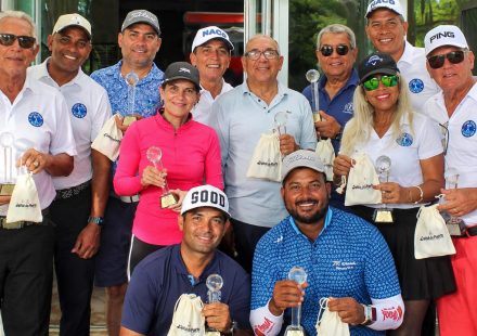 Liga de Golf del Club Naco reúne a 94 jugadores en torneo celebrado en Punta Blanca