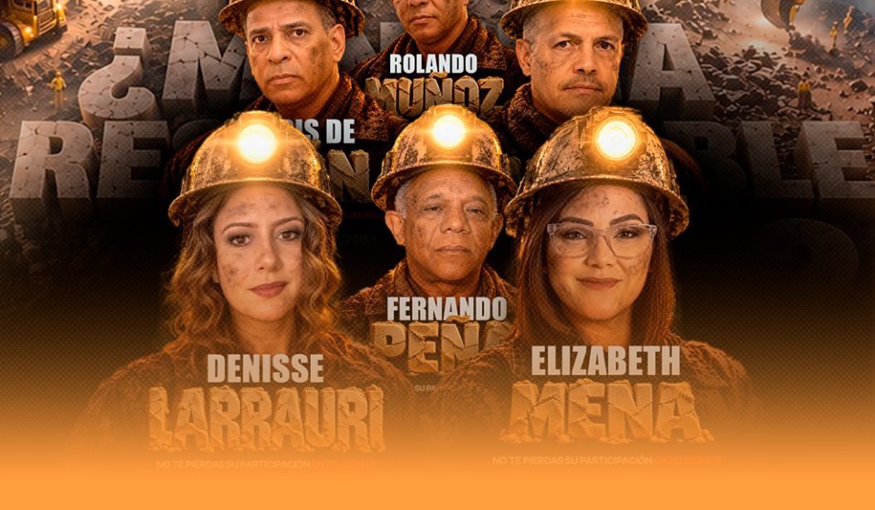RD Debate 2026 pone la minería en el centro de la conversación este domingo