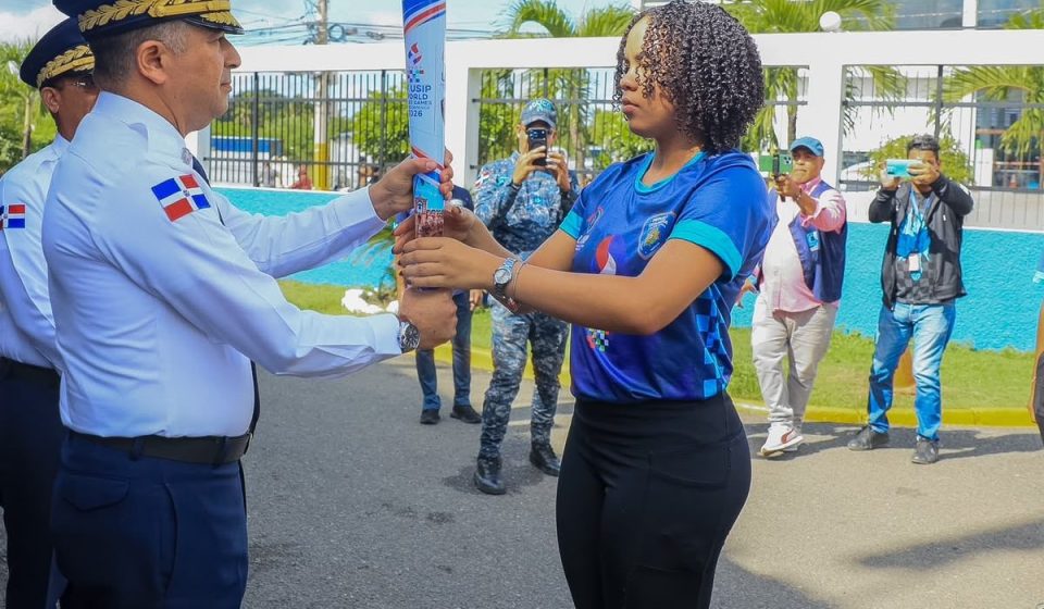Antorcha de los Juegos Mundiales de Policía 2026 pasa por SFM