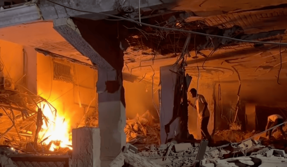 Israeli air attack on Gaza City apartment kills at least five