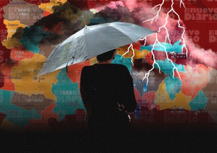 Onda tropical provoca aguaceros y tormentas en varias provincias del paìs