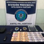 PN arresta a cuatro personas y ocupa armas y presuntas drogas en Santiago