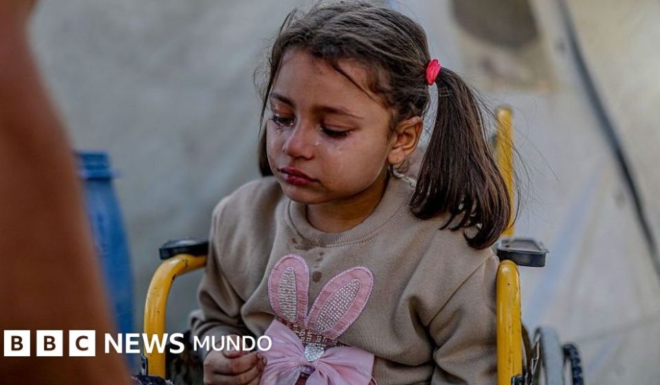 La BBC entra en Gaza: campos infestados de ratas y miles de niños que necesitan ser evacuados de una zona devastada por la guerra