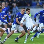 Neto’s brace fires Chelsea past Everton but Martinez head injury mars win