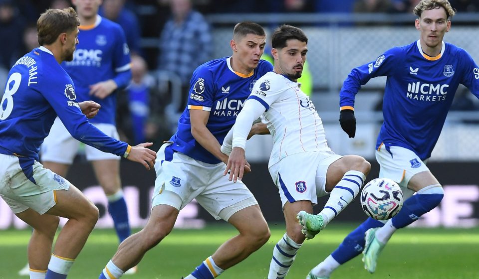 Neto’s brace fires Chelsea past Everton but Martinez head injury mars win