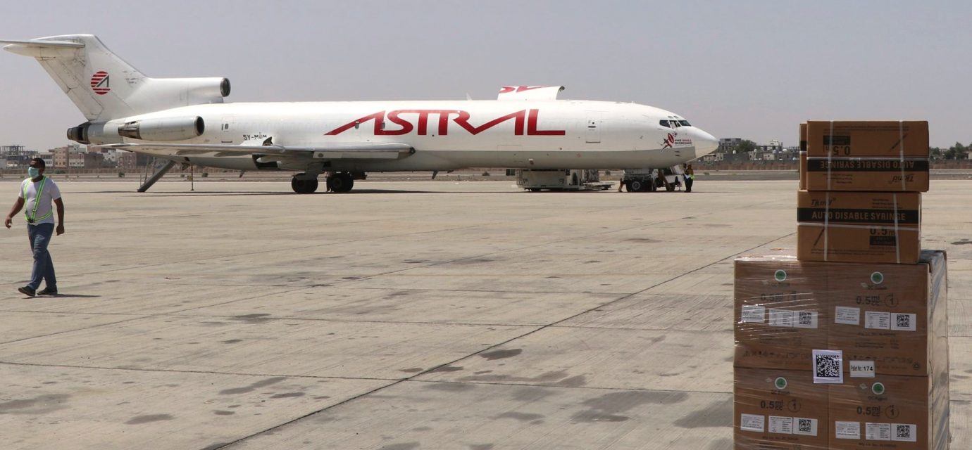 Yemen’s Houthis attack Aden airport; Saudi forces down missile near Riyadh