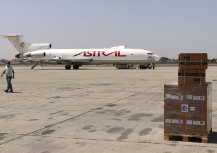 Yemen’s Houthis attack Aden airport; Saudi forces down missile near Riyadh