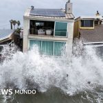 Qué son las ondas Kelvin detrás del oleaje destructivo que está afectando a las costas de México y el sur de California