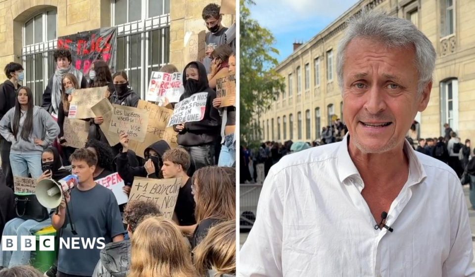 Watch: Why are students protesting at schools in France?