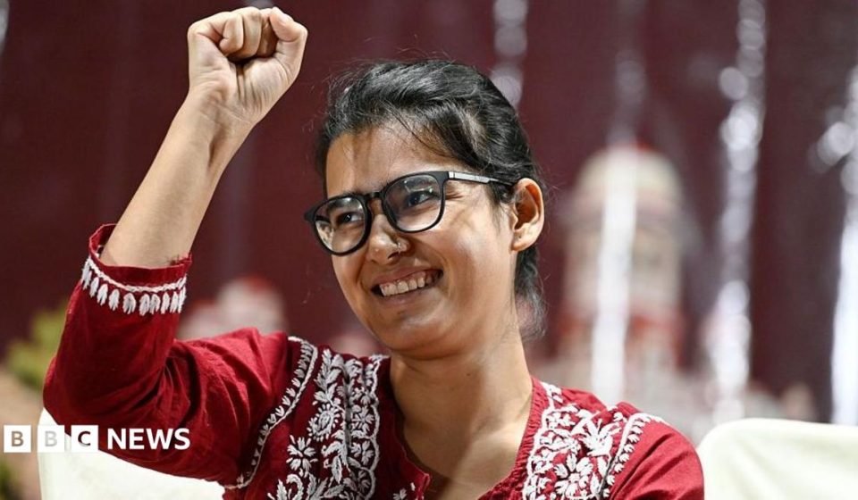 Meet India's feisty Gen Z protester who is taking on Modi