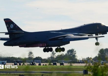 No10 insists UK military base RAF Fairford is safe after US withdraws bombers