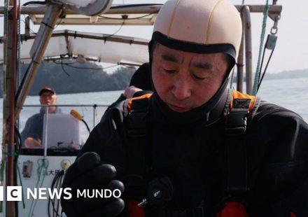 Su esposa fue arrastrada por un tsunami y él lleva años buceando para sentirse cerca de ella