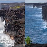 Colapsa en Hawái el emblemático arco marino Hōlei de 550 años de antigüedad