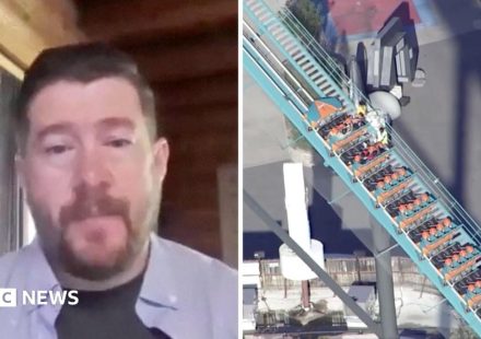 Watch: Witnesses describe 'traumatic' moment man fell out of Six Flags rollercoaster