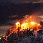 Fire engulfs Hitler's mountaintop Eagle's Nest retreat