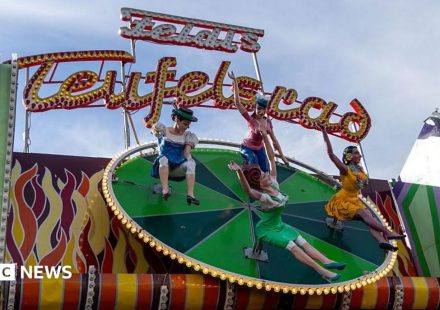 Women given shorts at Oktoberfest to prevent upskirting