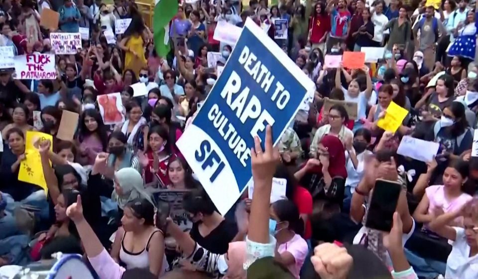 ‘We need freedom’: New Delhi women protest sexual violence