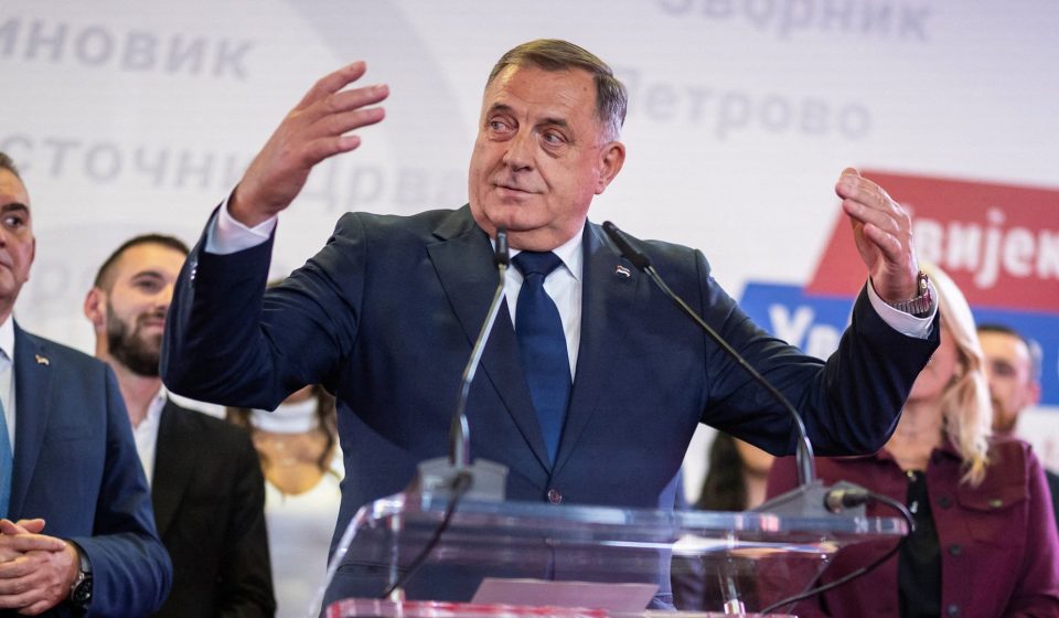 Bosnian Serb nationalist claims party victory in Bosnia elections