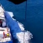 Two dead after ship sinks off Romania following fire