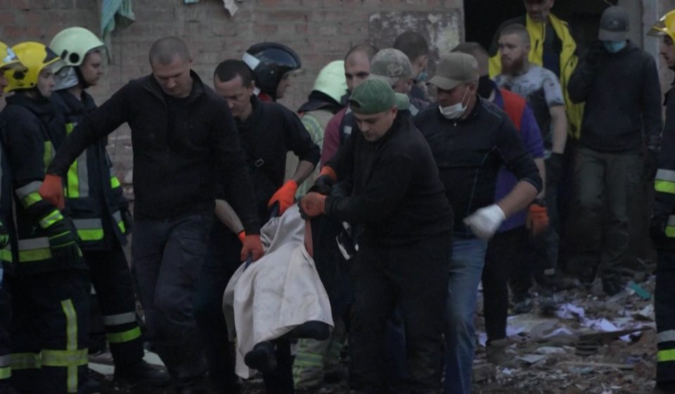 At least 24 killed as Russia launches massive attack on Ukraine