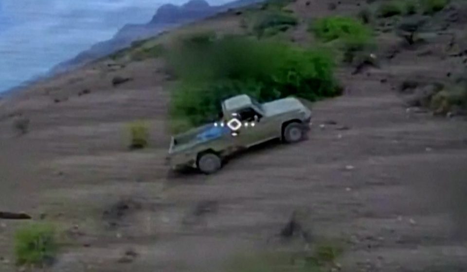 Yemen’s Houthis release video of drone attacks on gov’t forces