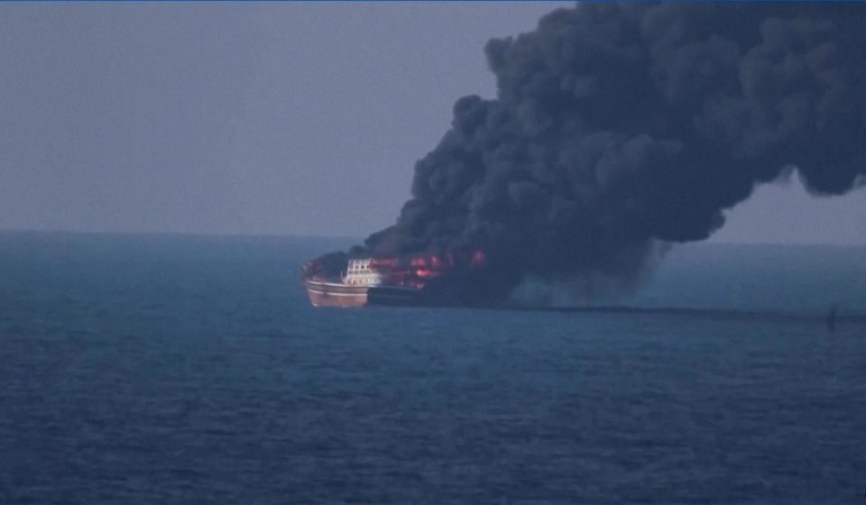US destroys dhow suspected of Iranian command and control