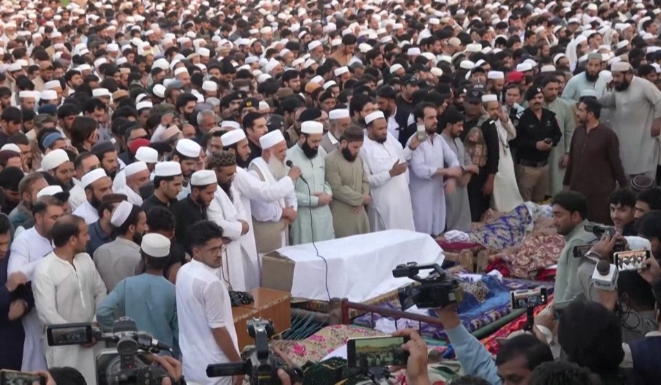 Peshawar mourns children killed in school roof collapse