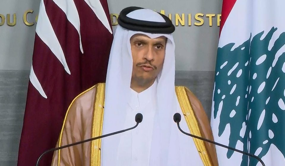 Qatar FM calls for Israeli withdrawal from Lebanon