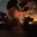 St Petersburg under attack from Ukrainian drone swarm