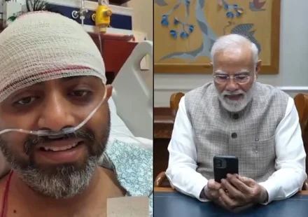 «El avión iba en picado», relata a Modi el piloto indio apuñalado en el vuelo de Flydubai