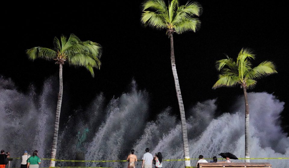 Two deaths reported as Hurricane Simon, storm Rachel batter Mexico’s coast